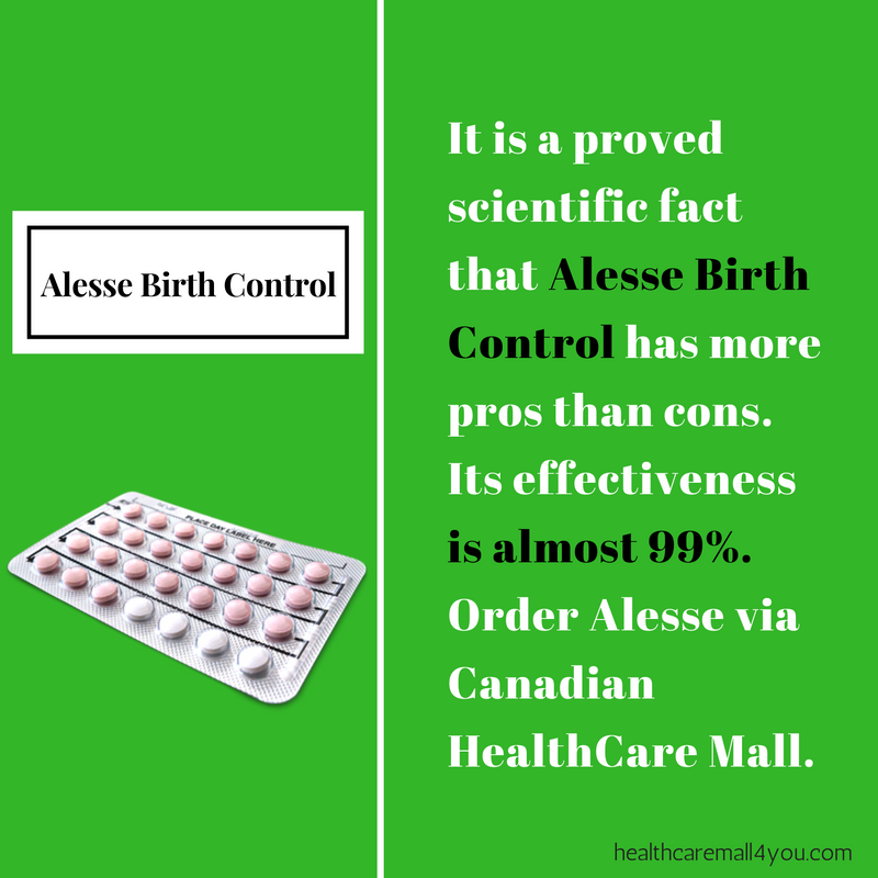 Alesse Birth Control Cons and Pros