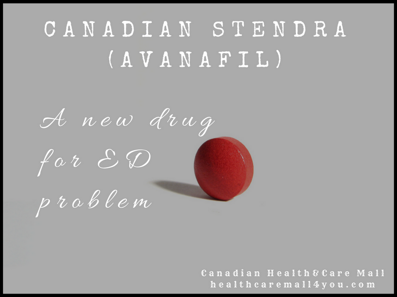 Canadian Stendra for ED treatment