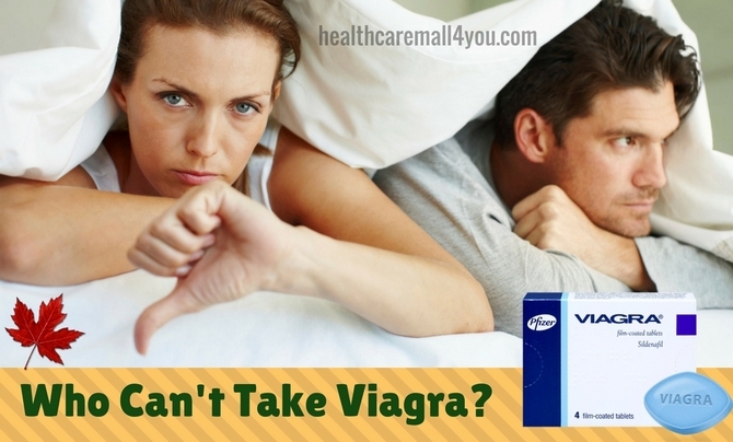 Who Can't Take Viagra?